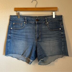 American Eagle Outfitters Cutoff Stretch Jean Shorts, Size 14